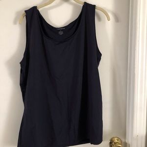 Charter club black tank top xl